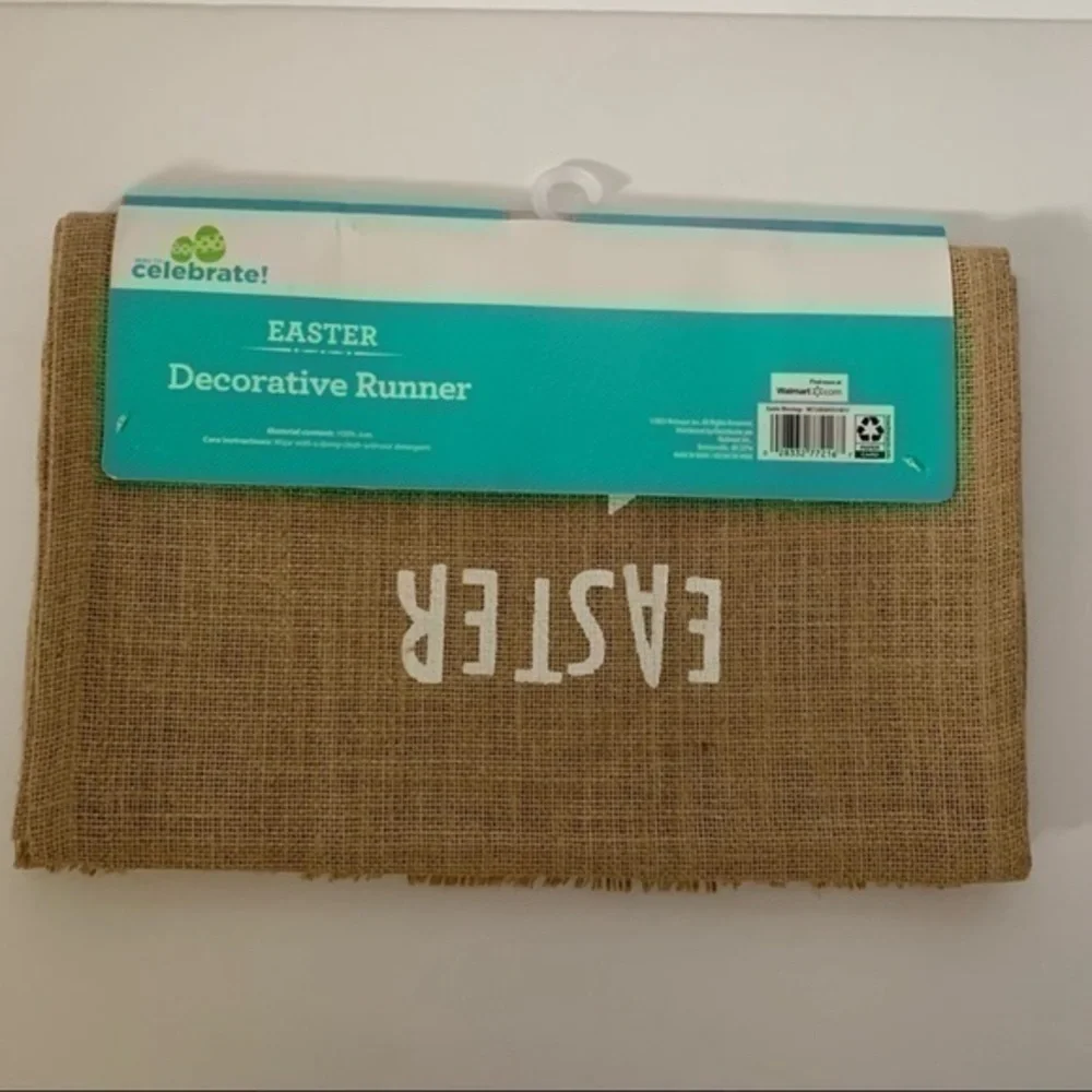NWT. WAY TO CELEBRATE Easter Table Runner